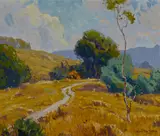 Dana Bartlett, California hills (Autumn landscape)