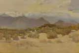 Charles A. Fries, Silent places, desert near Morongo Mountains, near Palm Springs