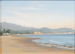 Richard Schloss, Two views of the California coastline (Group of 2)