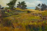 Blessing LeMohn, Ranch Country, oil on canvas