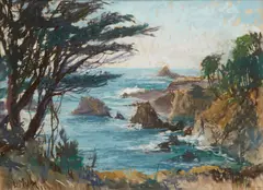 Blessing LeMohn, Two views of Jack Peters Gulch, Mendocino (Group of 2)