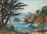 Blessing LeMohn, Two views of Jack Peters Gulch, Mendocino (Group of 2)