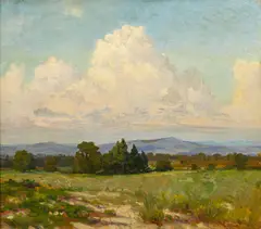 Olin Herman Travis, A Texas landscape, oil on canvas