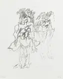 Willem de Kooning, Two Women, 1973, Lithograph on wove paper