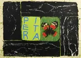 Joe Tilson, Pietra, 1996, Screenprint and woodcut in colors on wove paper