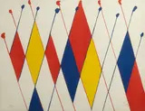 Un Drôle de Poisson by Alexander Calder, 1965, Lithograph in colors on wove paper, sold Feb 2015