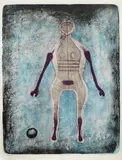 La Negra, from Mujeres (P. 109) by Rufino Tamayo, 1969, Lithograph in colors on wove paper, sold Feb 2015