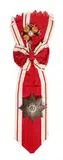 First Class set of insignia comprising sash badge and breast star in silver-gilt and enamel by Order of St. Stanislaus Russia, by Keibel, St. Petersburg, 1890-1903, offered Feb 2015