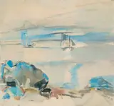John Marin, Untitled (Seascape)