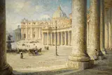 Colin Campbell Cooper, View of St. Peter's, Rome