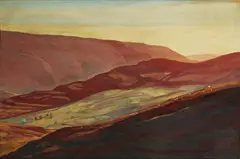 Rockwell Kent, Straboy, Ireland, oil on panel
