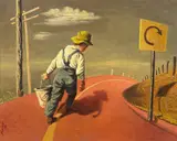 Georges Schreiber, The bend in the road