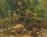 Everett Shinn, A tall tale