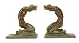 Isidore Konti, Kneeling Men: A Pair of Bookends