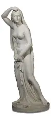 Chauncey Ives, Undine Receiving Her Soul, marble