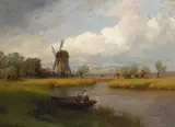 Hermann Herzog, Fishing