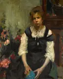 Martha Walter, Portrait of a girl
