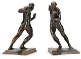 Harriet Whitney Frishmuth, Pushing Men Bookends