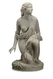 Randolph Rogers, Ruth Gleaning, 1850, marble