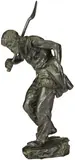 Max Kalish, Laborer, bronze with greenish-brown patina