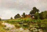 Ernest Parton, The lily pond