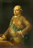 A portrait of a nobleman, thought to be Louis XV by German School, oil on canvas, offered Nov 2013
