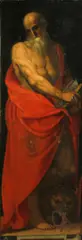 St. Jerome by Italian School, oil on canvas, sold Nov 2013