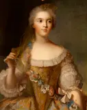 James Wells Champney, A portrait of Madame Sophie, daughter of Louis XV, pastel on canvas