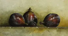 Loran Loyal Speck, Lemons with goblet; Figs and blackberries (2)