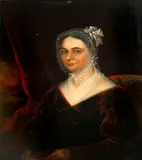 Robert Street, Portrait of a woman, oil on canvas