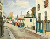 unknown Artist, Paris street scene