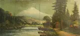 John Englehart, Shasta Creek, Mount Shasta, California, oil on canvas