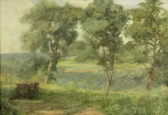 Charles Henry Harmon, Santa Clara Valley, oil on canvas
