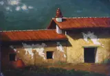 Will Sparks, Abandoned mission, oil on board
