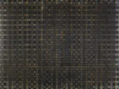 Greg Parker, Untitled (Grid), 1998, oil, graphite, dry pigment and gesso on board