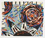 Katherine Porter, Untitled, 1983, Color screenprint on wove paper
