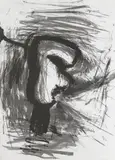 Susan Rothenberg, Plug, 1983, Color lithograph on handmade paper