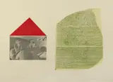 Adrianne Wortzel, Gift of the Nile, 1993, Color etching with offset lithography on cream wove paper