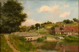 Johannes Grimelund, Amboise, oil on canvas