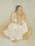 Virginia (B. 91) by Francisco Zúñiga, 1983, Lithograph in colors on Rives BFK paper, sold Jun 2013