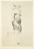 Reminiscence (G. A52) by Marino Marini, 1956, Etching on wove paper, sold Jun 2013