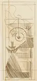 Marcel Duchamp, Coffee Mill, from Du cubisme, 1947, Etching on wove paper