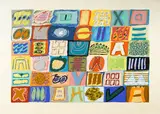 Ida Kohlmeyer, Findlay's Print, 1979, Lithograph in colors on wove paper