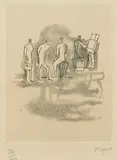 Henry Moore, Concerto (C. 87),, Etching and aquatint on wove paper