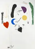 Midsummer Wall (D. 41) by Jim Dine, 1965, Lithograph in colors on Rives BFK paper, sold Jun 2013