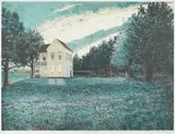 Jason Crum, Coming Home, 1980, Lithograph in colors on wove paper
