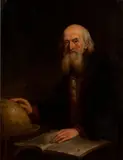 Frederick Havill, A portrait of an astronomer, oil on canvas