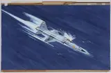 Mayday at 19,000 Feet, illustration for [Reader's Digest] April, Brunk Auctions 2017