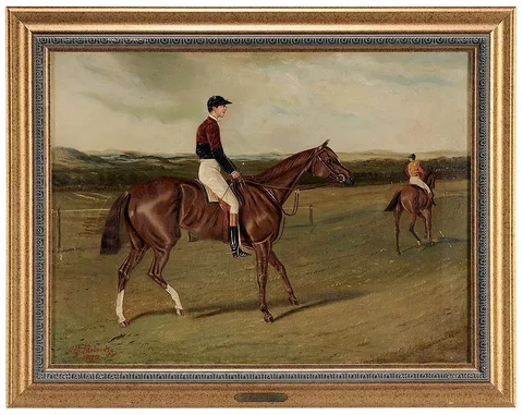 Alfred A. Partridge, Queen of the Isles, oil on canvas