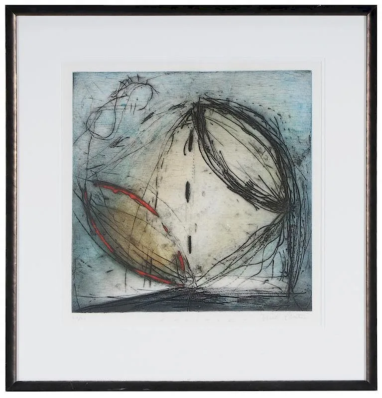 Paul Arthur Clinton, Eclipse, color etching